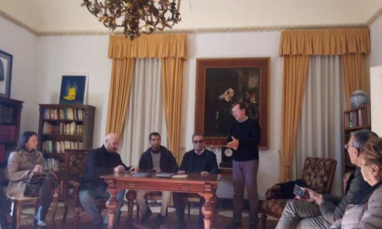 Una conversazione oggi a Villa Reimann con Sebastiano Lo Monaco e Fabio Granata